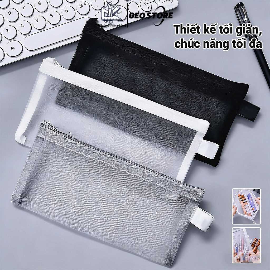 Túi Lưới Đựng Bút Trong Suốt,Túi đựng bút dạng lưới trong suốt,Dung...